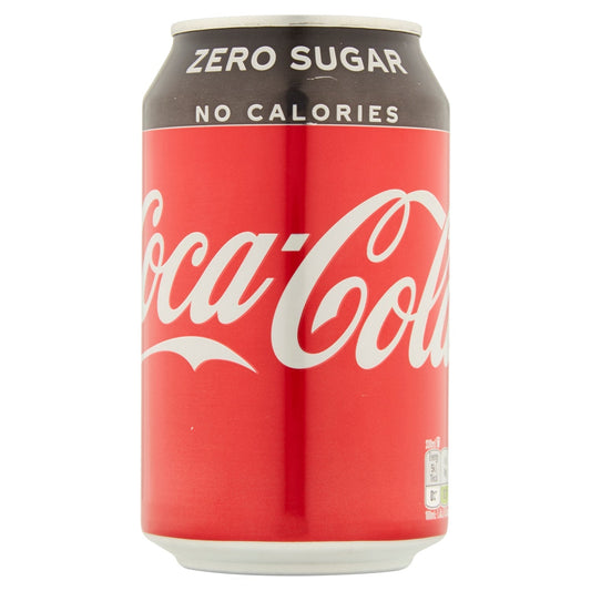 Coca - Cola Zero Sugar 330ml - UK Food & Drink - 5449000131805