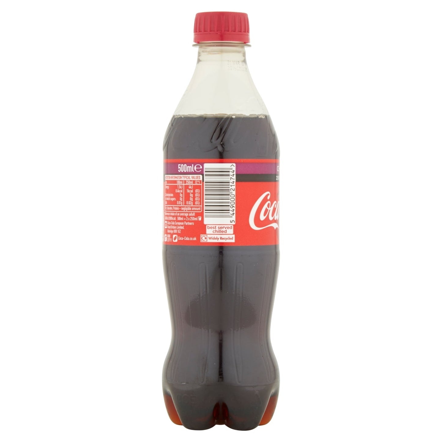 Coca - Cola Zero Sugar Cherry 500ml - UK Food & Drink - 5449000214744