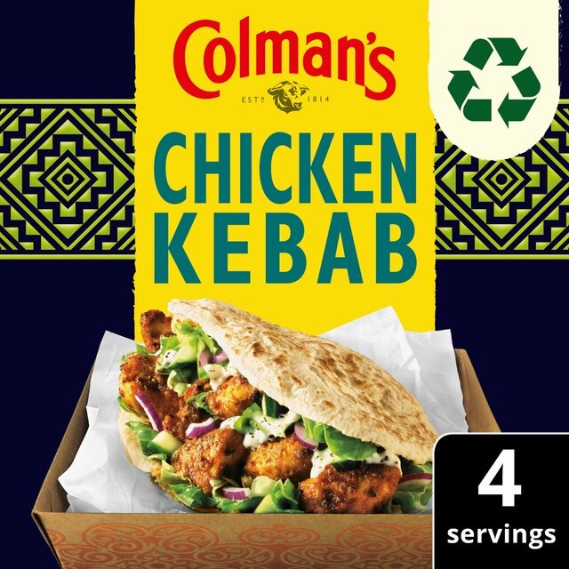 Colman's Big Night In Chicken Kebab 30g - UK Food & Drink - 8710522929070