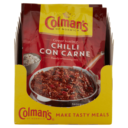 Colman's Chilli Con Carne Seasoning Mix 50g - UK Food & Drink - 5000147026593