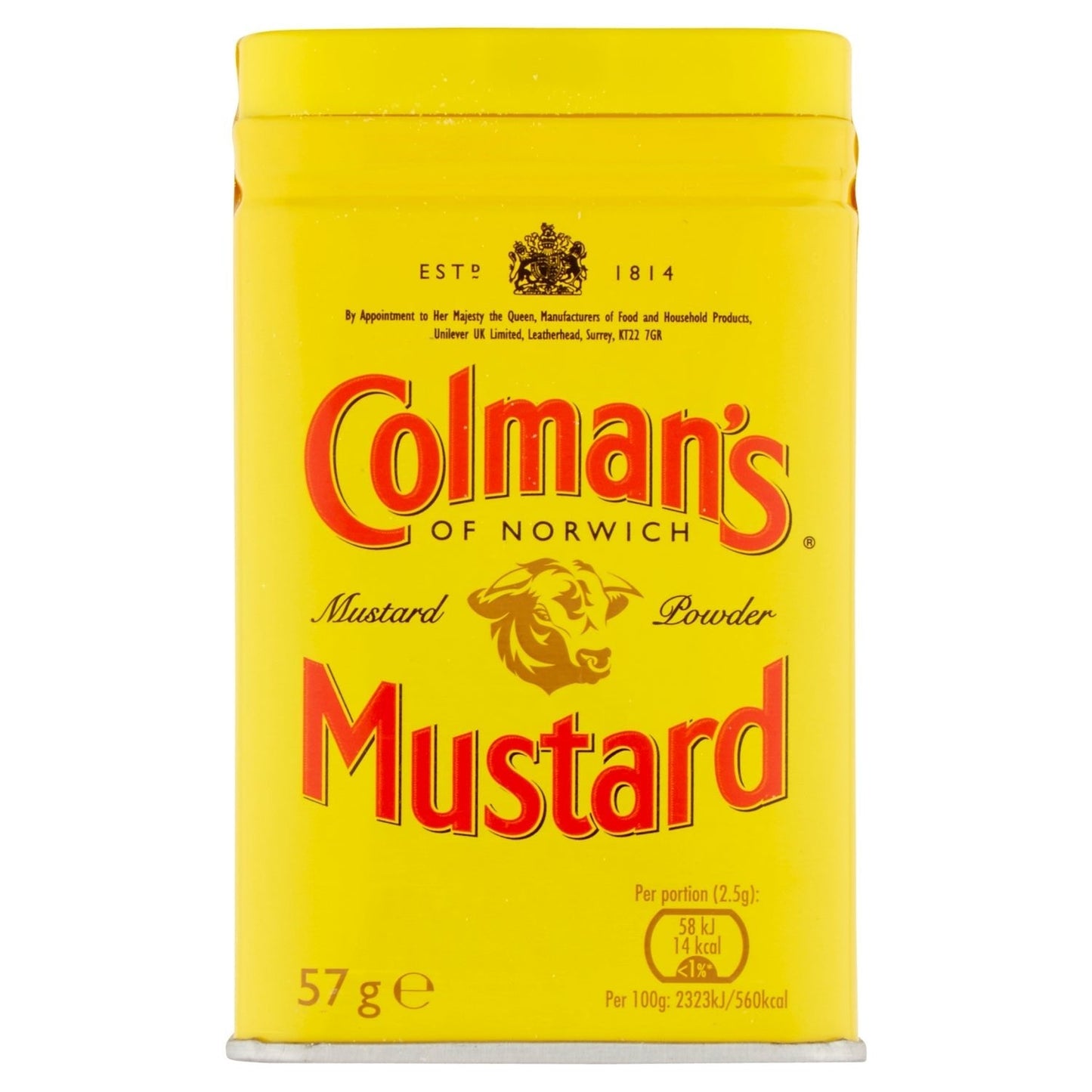 Colman's Mustard Powder 57g - UK Food & Drink - 667803000707