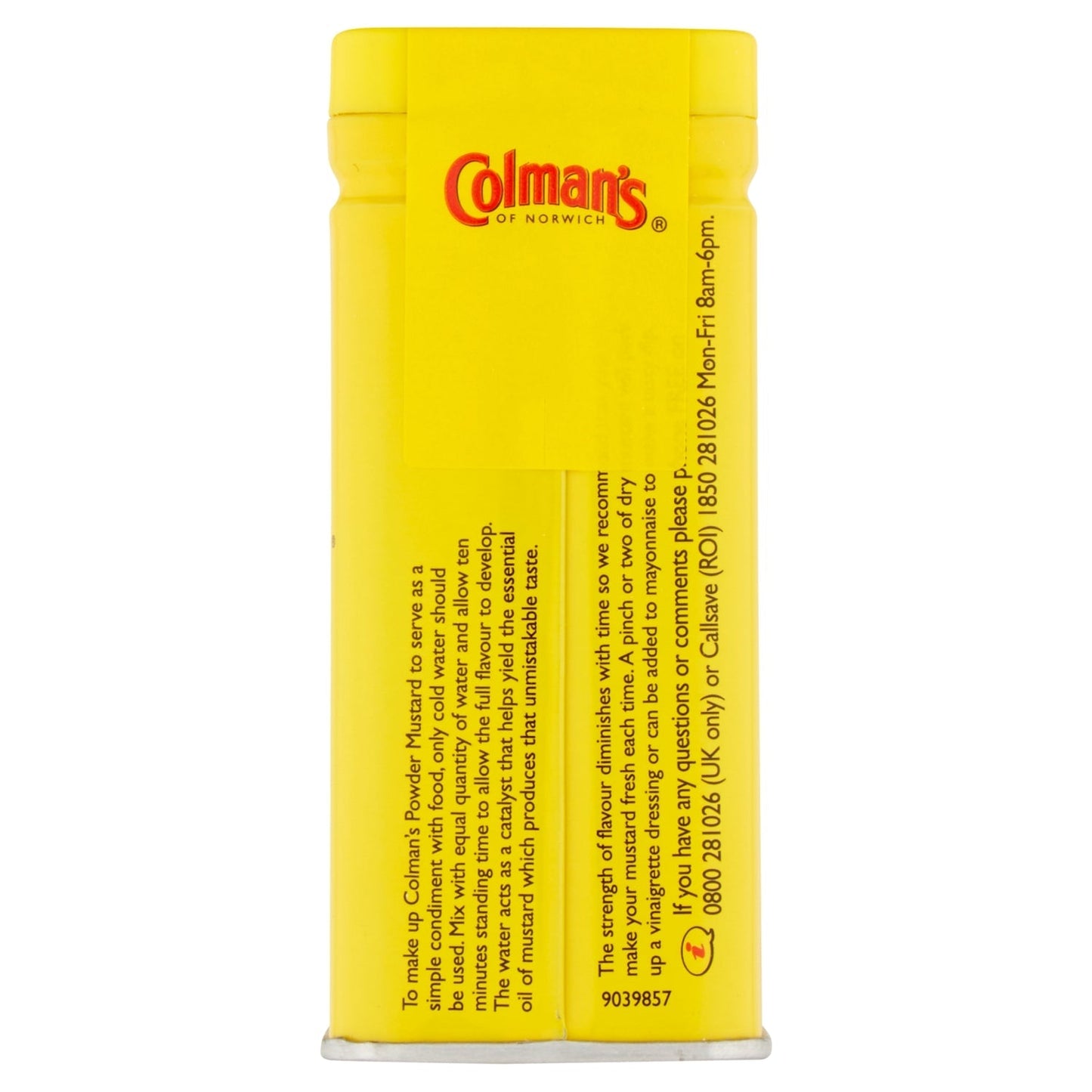 Colman's Mustard Powder 57g - UK Food & Drink - 667803000707