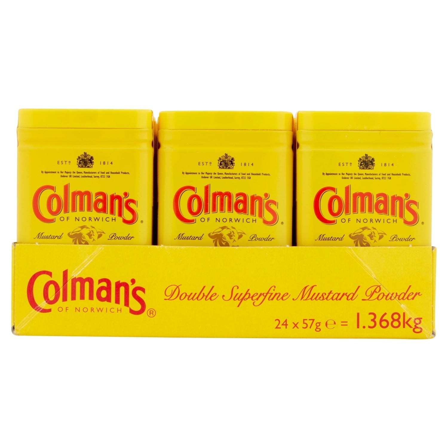 Colman's Mustard Powder 57g - UK Food & Drink - 667803000707
