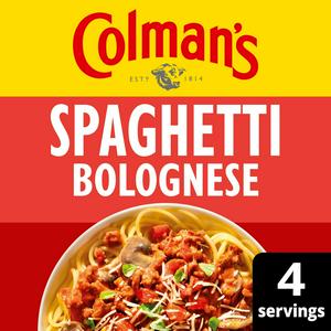 Colman's Spaghetti Bolognese Recipe Mix 44g - UK Food & Drink - 8712566144365