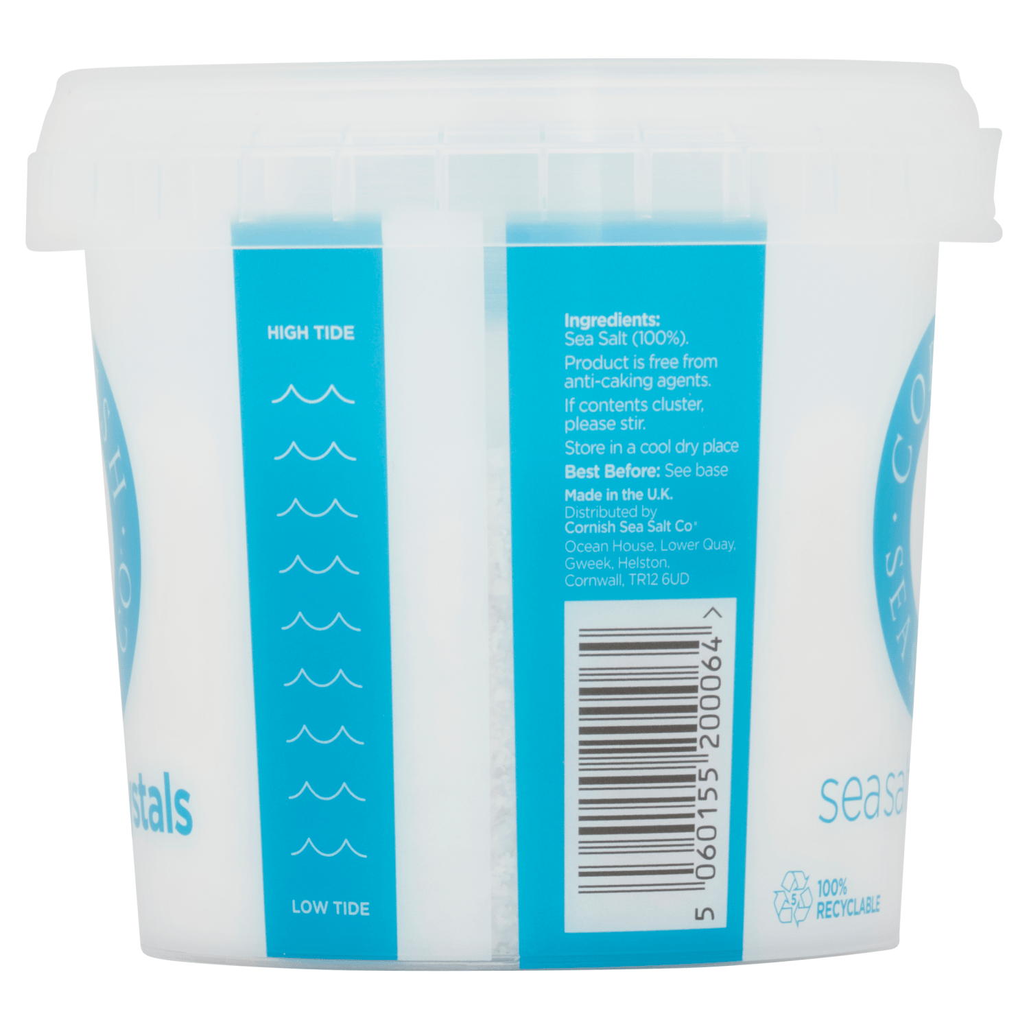 Cornish Sea Salt Co Sea Salt Crystals 225g - UK Food & Drink - 5060155200064