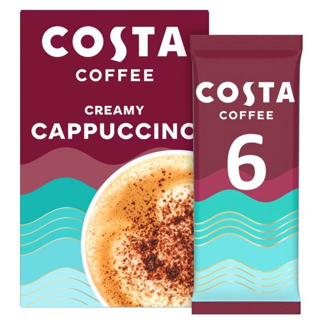 Costa Coffee Barista Creations Creamy Cappuccino 6 x 17g (102g) - UK Food & Drink - 5039303006384