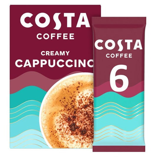 Costa Coffee Barista Creations Creamy Cappuccino 6 x 17g (102g) - UK Food & Drink - 5039303006384