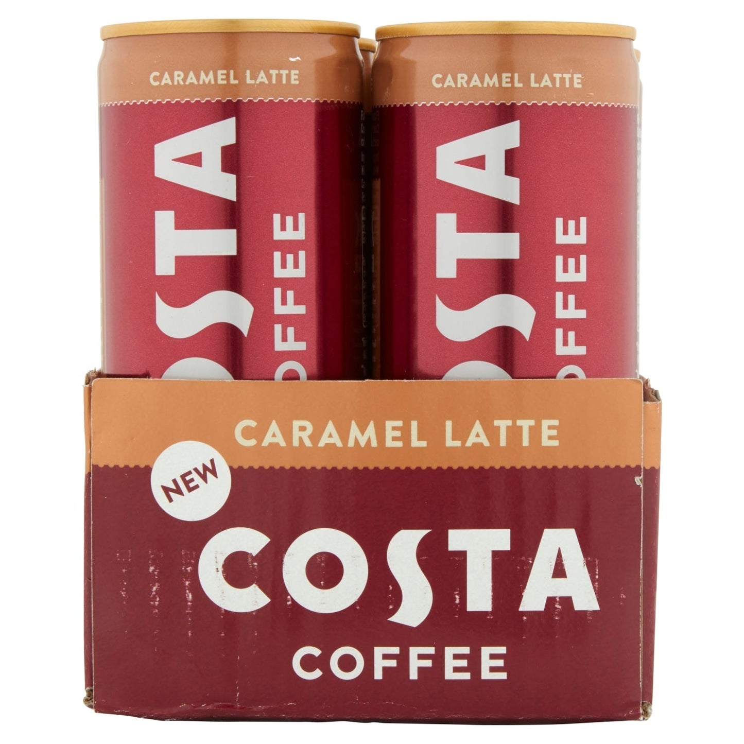Costa Coffee Caramel Latte Can 250ml - UK Food & Drink - 5449000276018