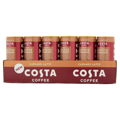 Costa Coffee Caramel Latte Can 250ml - UK Food & Drink - 5449000276018