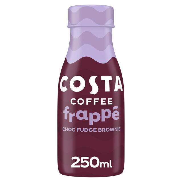 Costa Coffee Frappe Choc Fudge Brownie Iced Coffee 250ml - UK Food & Drink - 5449000312792