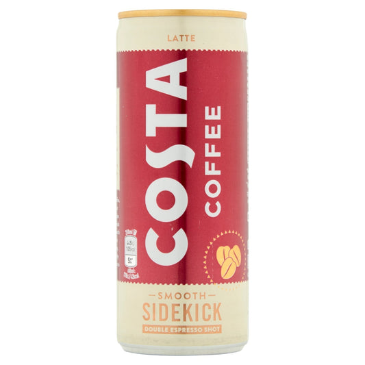 Costa Coffee Latte Can 250ml - UK Food & Drink - 5449000276025