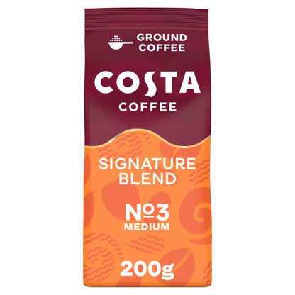 Costa Signature Blend Ground Coffee 200g - UK Food & Drink - 5039303004137