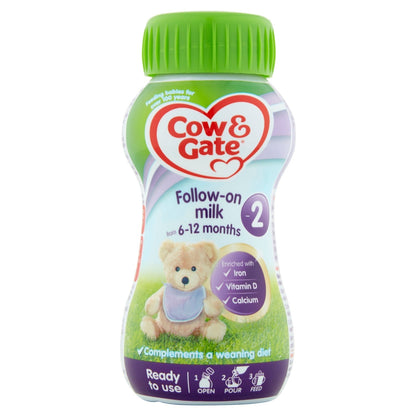 Cow & Gate 2 Follow On Baby Milk Formula 200ml - UK Food & Drink - 8716900559280