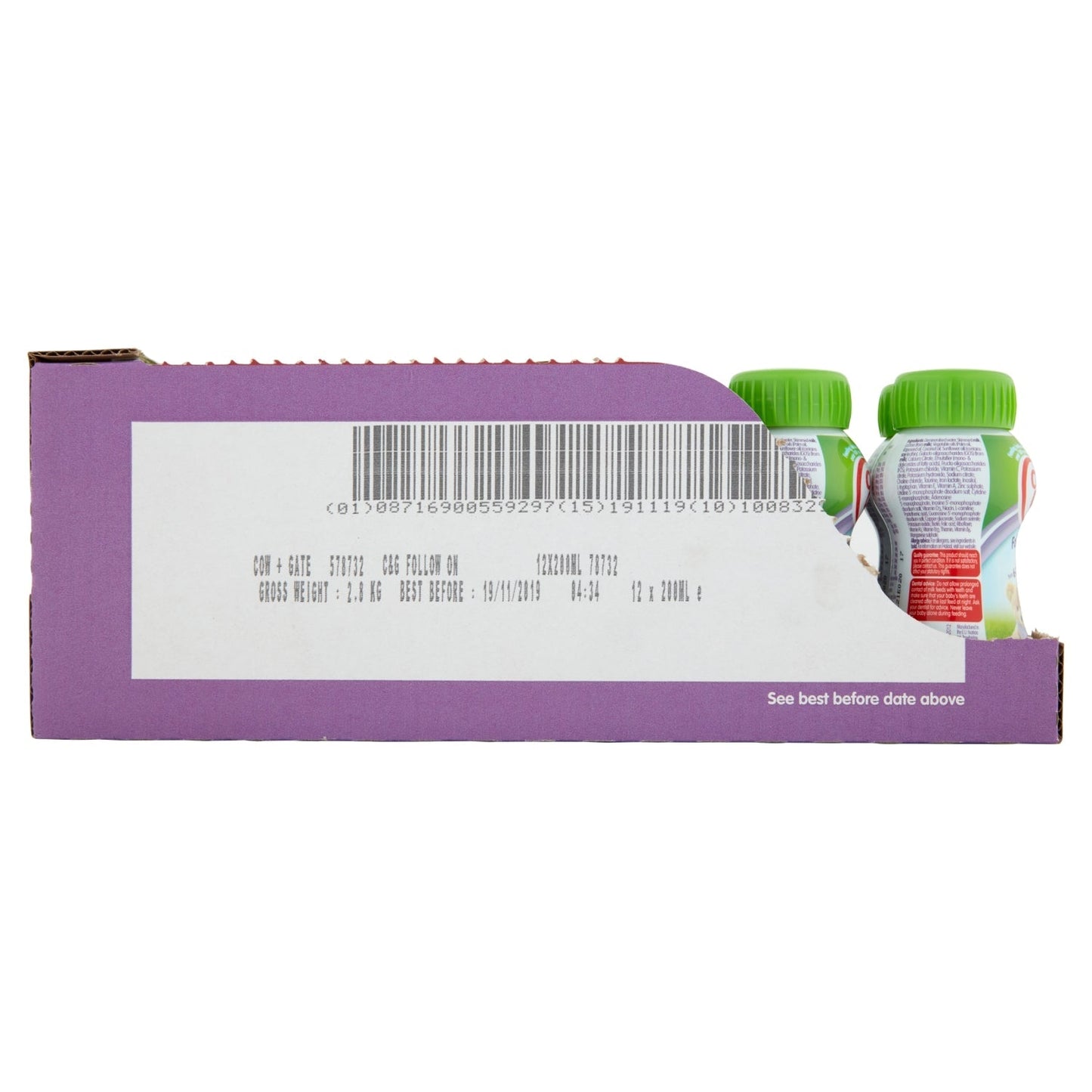 Cow & Gate 2 Follow On Baby Milk Formula 200ml - UK Food & Drink - 8716900559280