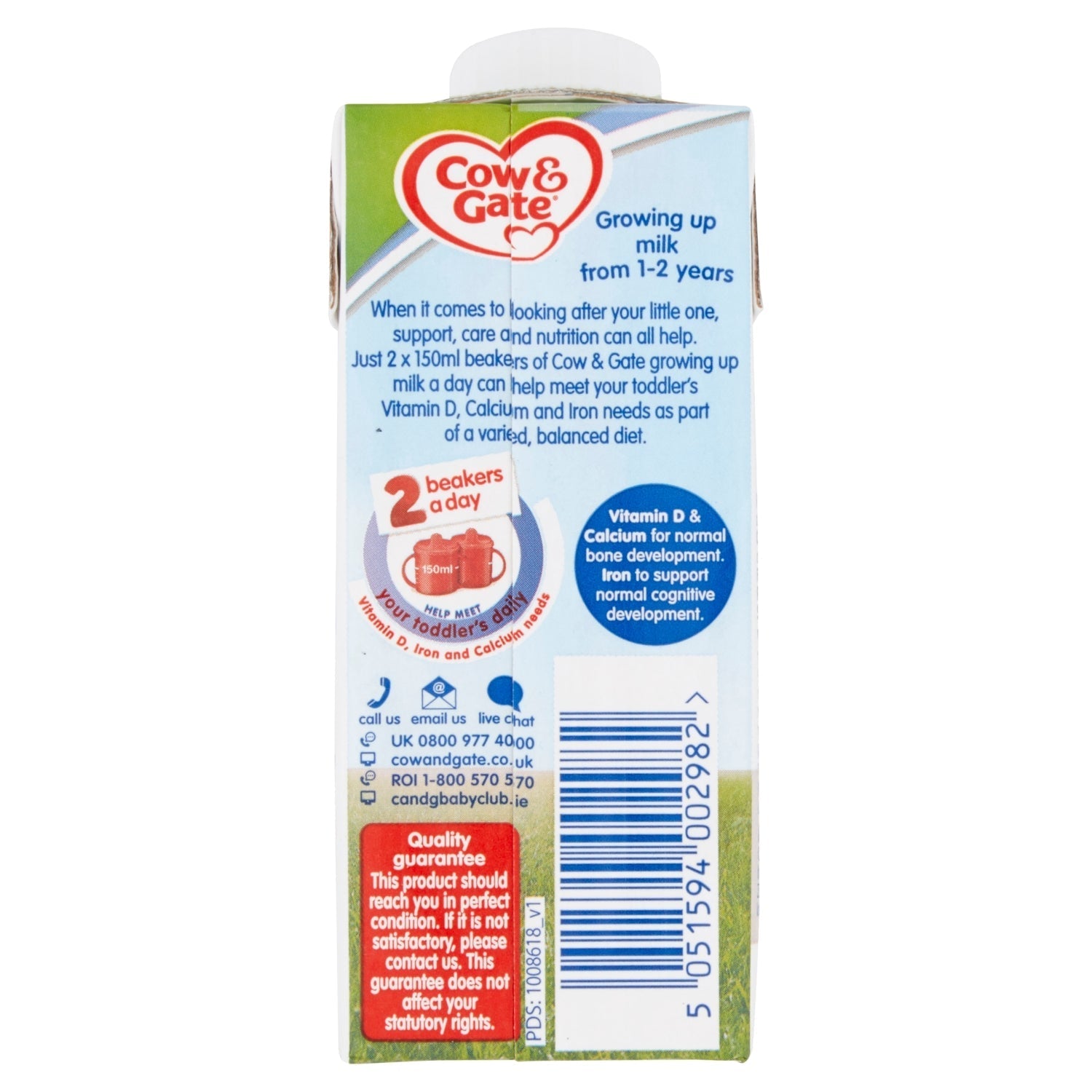 Cow & Gate 3 Growing Up Milk Formula 200ml - UK Food & Drink - 5051594002982