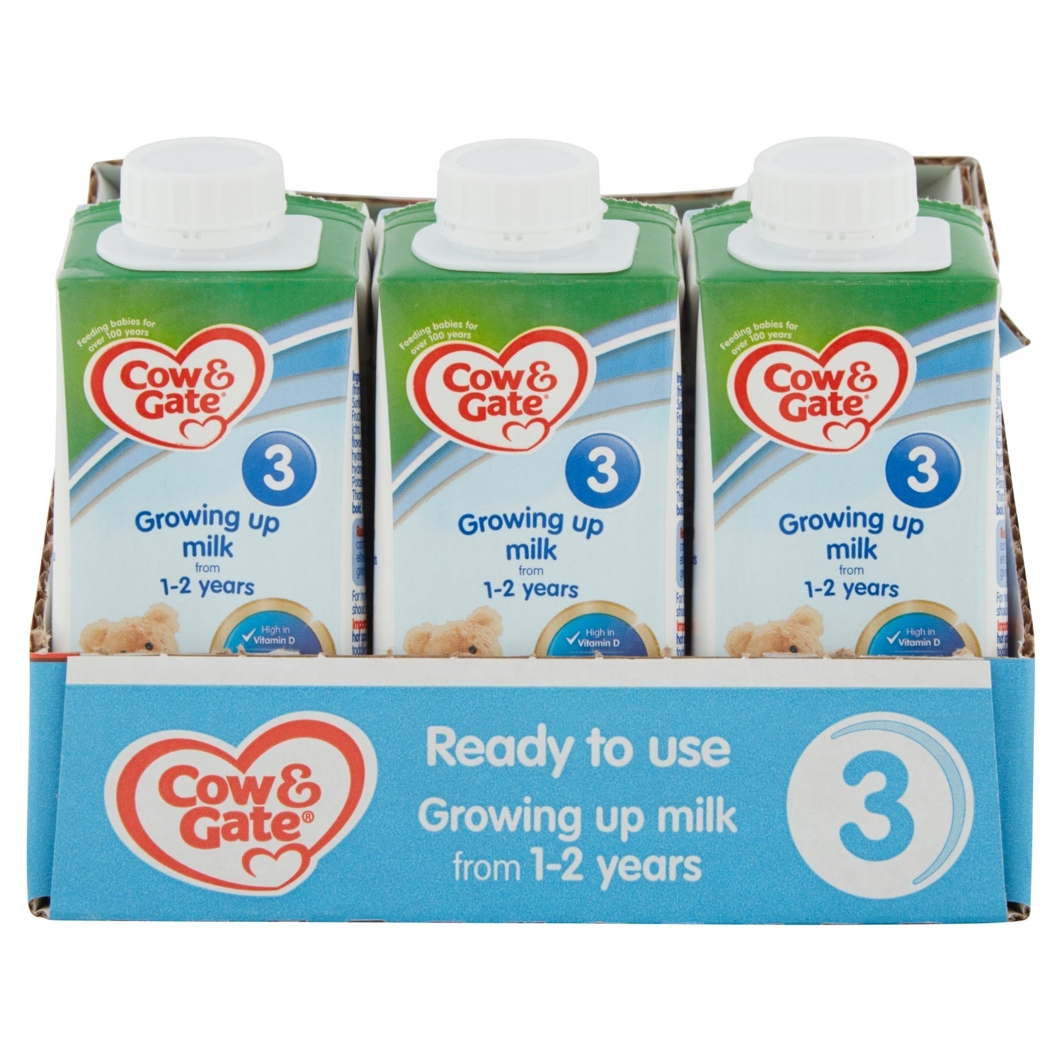 Cow & Gate 3 Growing Up Milk Formula 200ml - UK Food & Drink - 5051594002982