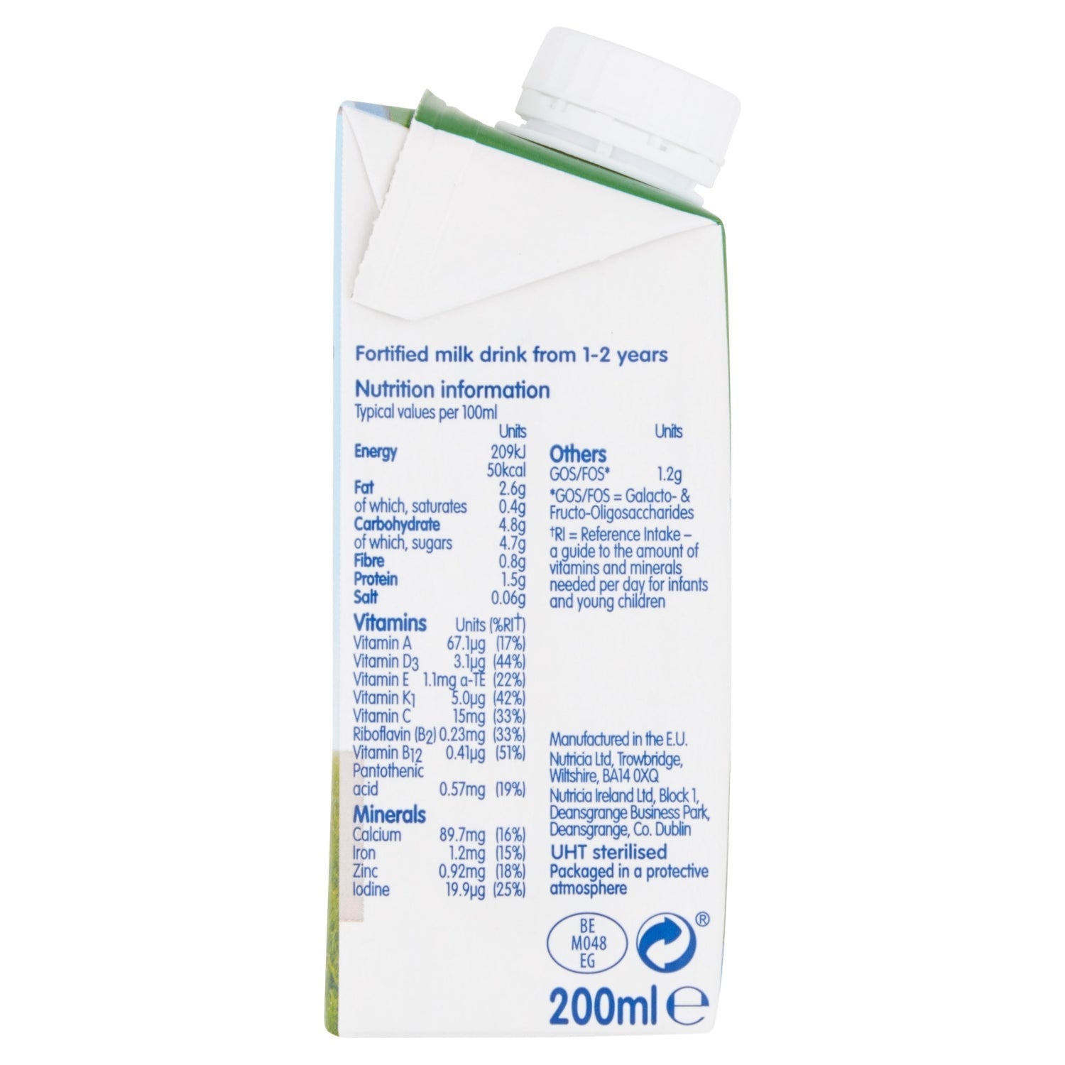 Cow & Gate 3 Growing Up Milk Formula 200ml - UK Food & Drink - 5051594002982