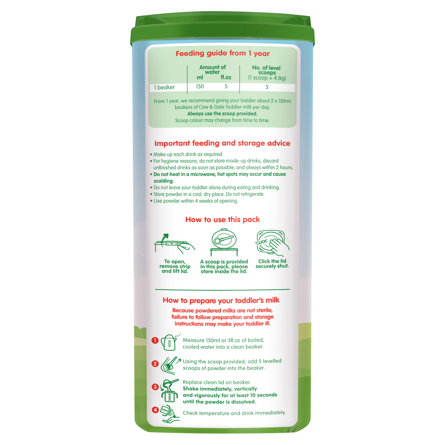 Cow & Gate 3 Growing Up Milk Formula 800g - UK Food & Drink - 5051594006867