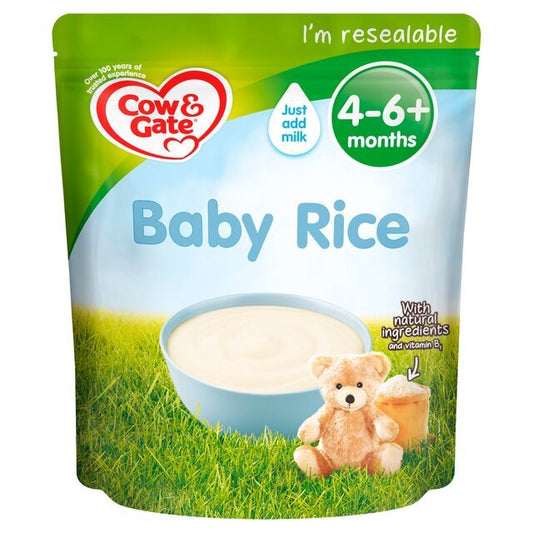 Cow & Gate Baby Rice Cereal 100g - UK Food & Drink - 3041091426956