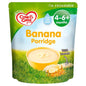 Cow & Gate Banana Porridge 4 - 6+ Months 125g - UK Food & Drink - 3041091431998
