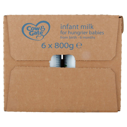 Cow & Gate Hungry Baby Milk Formula From Birth 800g - UK Food & Drink - 5051594006898