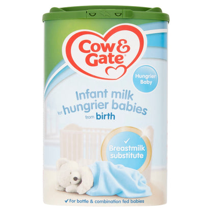 Cow & Gate Hungry Baby Milk Formula From Birth 800g - UK Food & Drink - 5051594006898