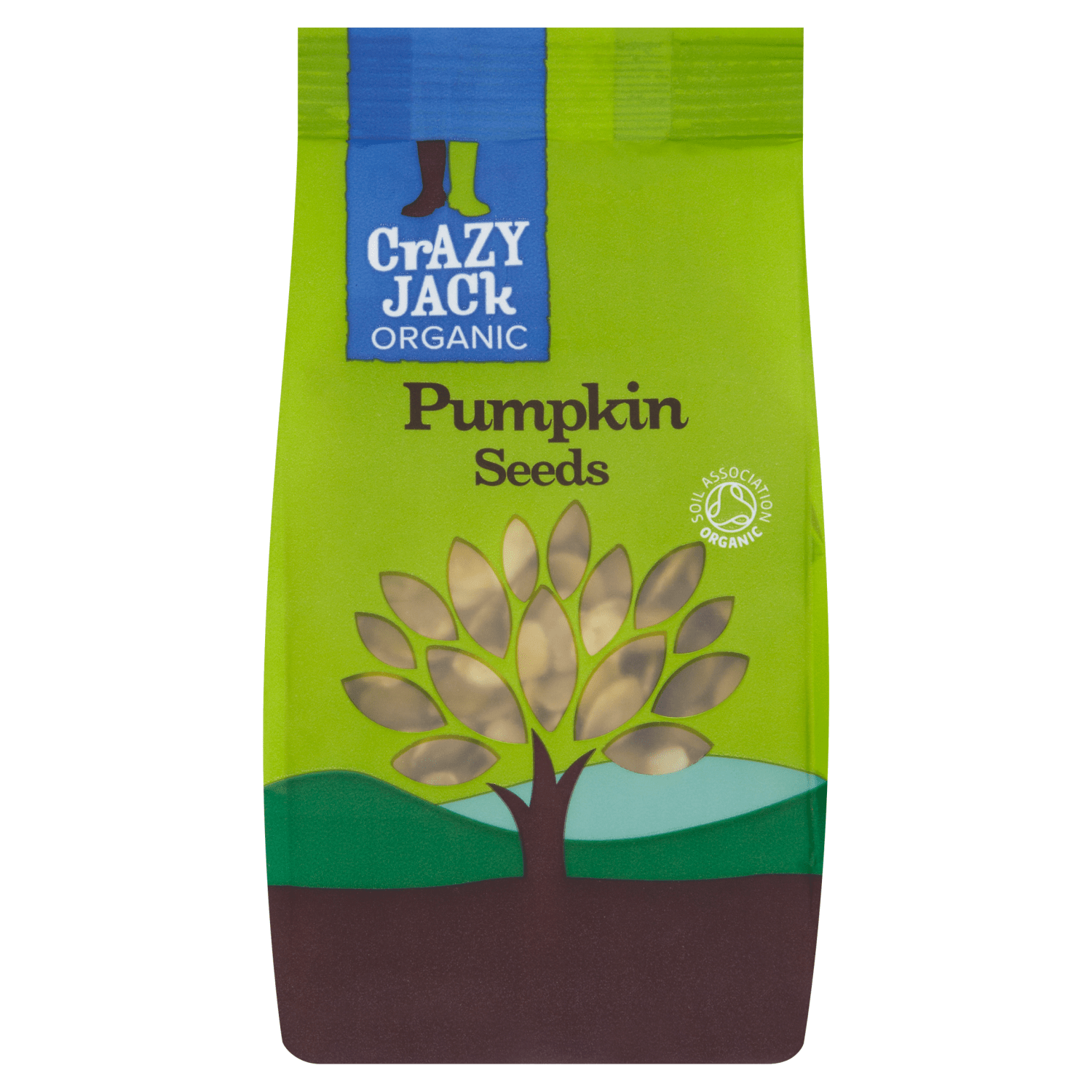 Crazy Jack Organic Pumpkin Seeds 100g - UK Food & Drink - 5012246513386