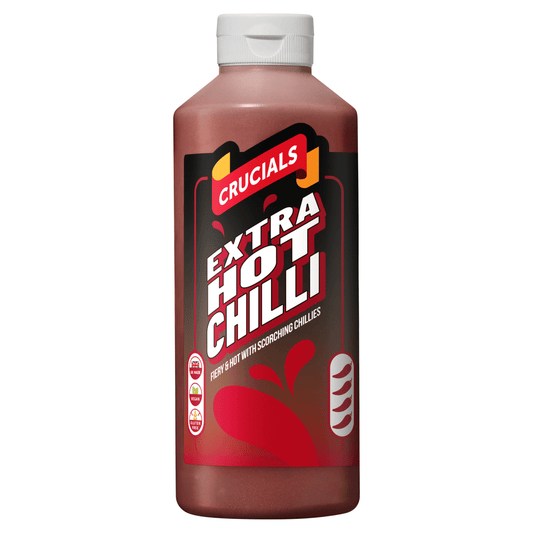 Crucials Extra Hot Chilli 500ml - UK Food & Drink - 5060060381223