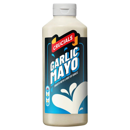 Crucials Garlic Mayo 500ml - UK Food & Drink - 5060060387188