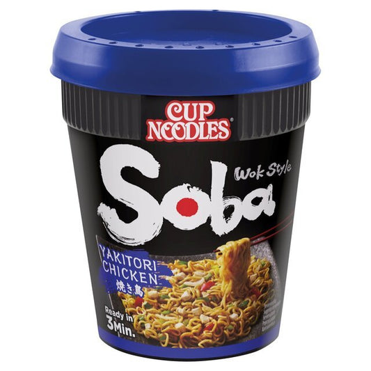 Cup Noodles Soba Wok Style Yakitori Chicken 89g - UK Food & Drink - 5997523315733