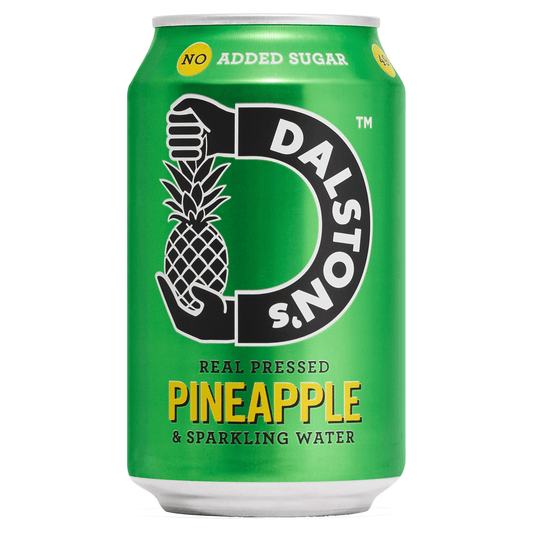 Dalston's Real Pressed Pineapple & Sparkling Water 330ml - UK Food & Drink - 5060494810689