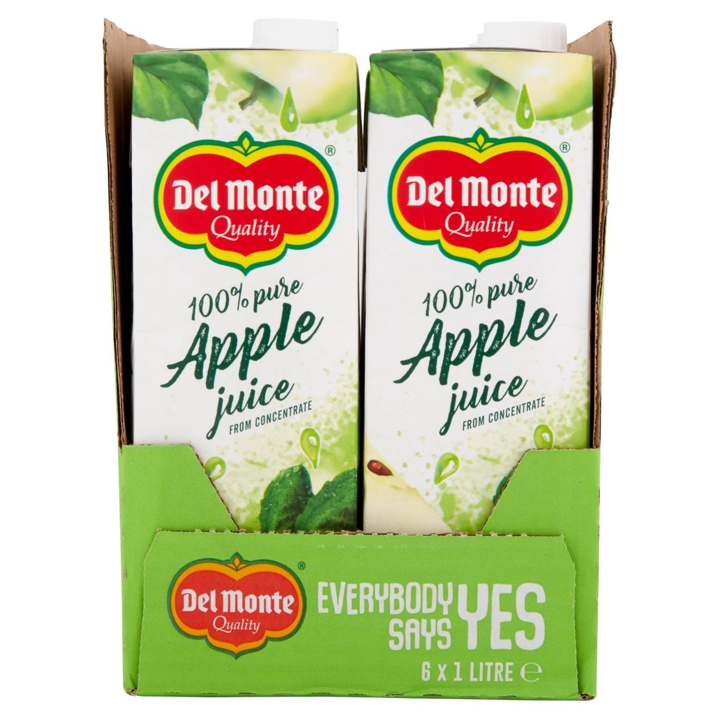 Del Monte 100% Pure Apple Juice from Concentrate 1 Litre - UK Food & Drink - 5010663807347