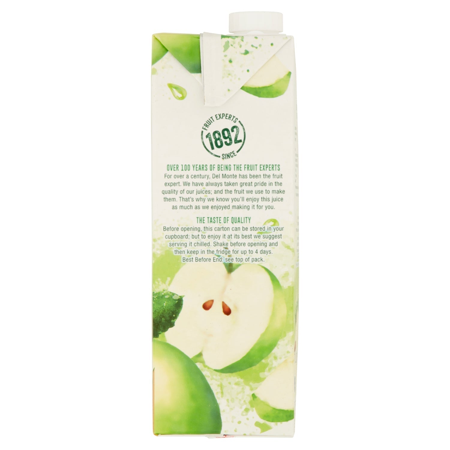 Del Monte 100% Pure Apple Juice from Concentrate 1 Litre - UK Food & Drink - 5010663807347