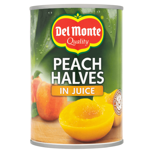 Del Monte Peach Halves in Juice 415g - UK Food & Drink - 24000124948