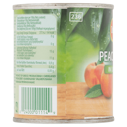 Del Monte Peach Slices in Light Syrup 227g - UK Food & Drink - 24000011149