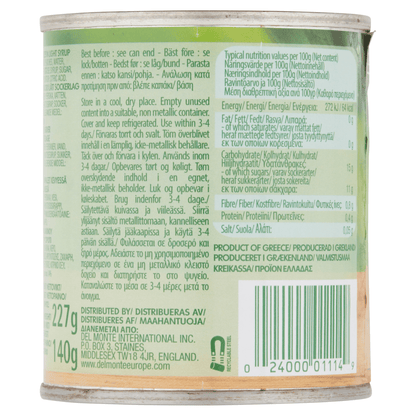 Del Monte Peach Slices in Light Syrup 227g - UK Food & Drink - 24000011149