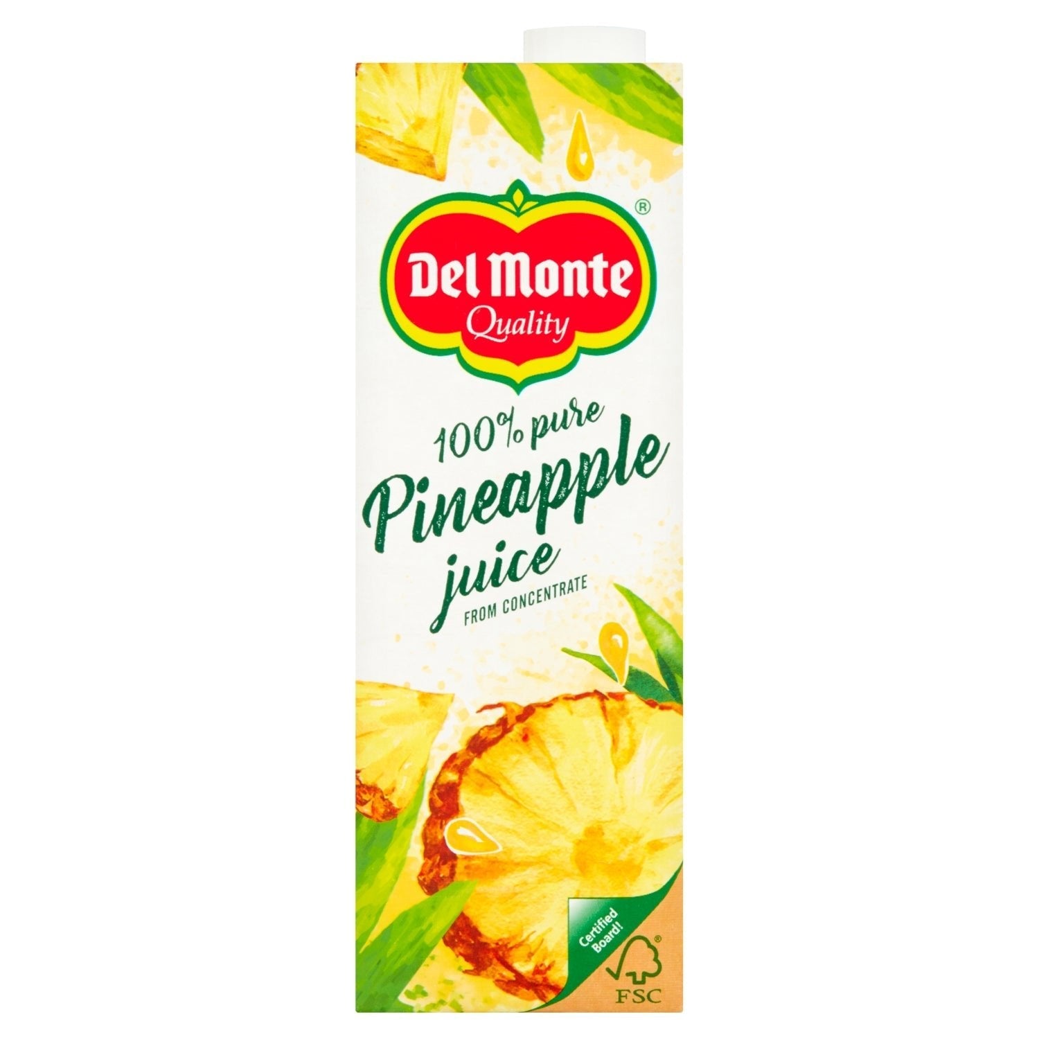 Del Monte Pineapple Juice 1 Litre - UK Food & Drink - 5010663807361