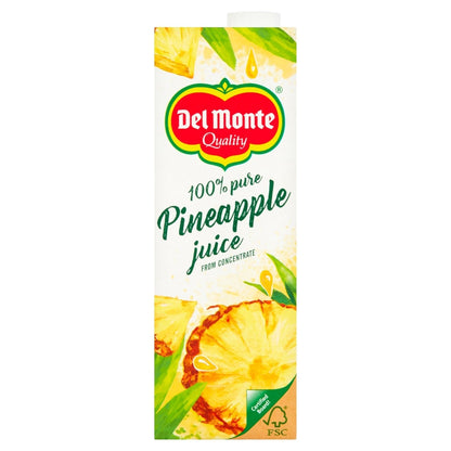 Del Monte Pineapple Juice 1 Litre - UK Food & Drink - 5010663807361