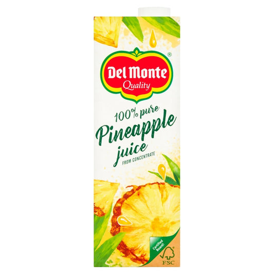 Del Monte Pineapple Juice 1 Litre - UK Food & Drink - 5010663807361
