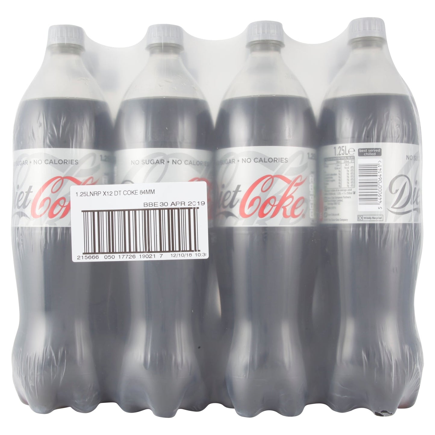 Diet Coke 1.25L - UK Food & Drink - 5449000064141