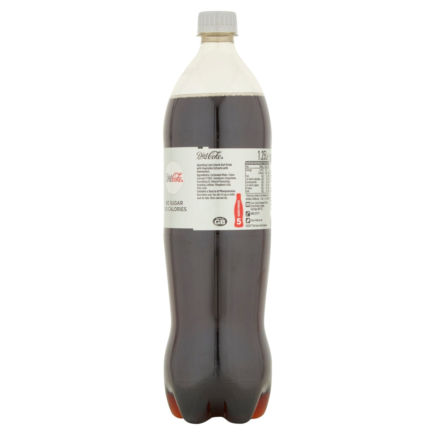 Diet Coke 1.25L - UK Food & Drink - 5449000064141