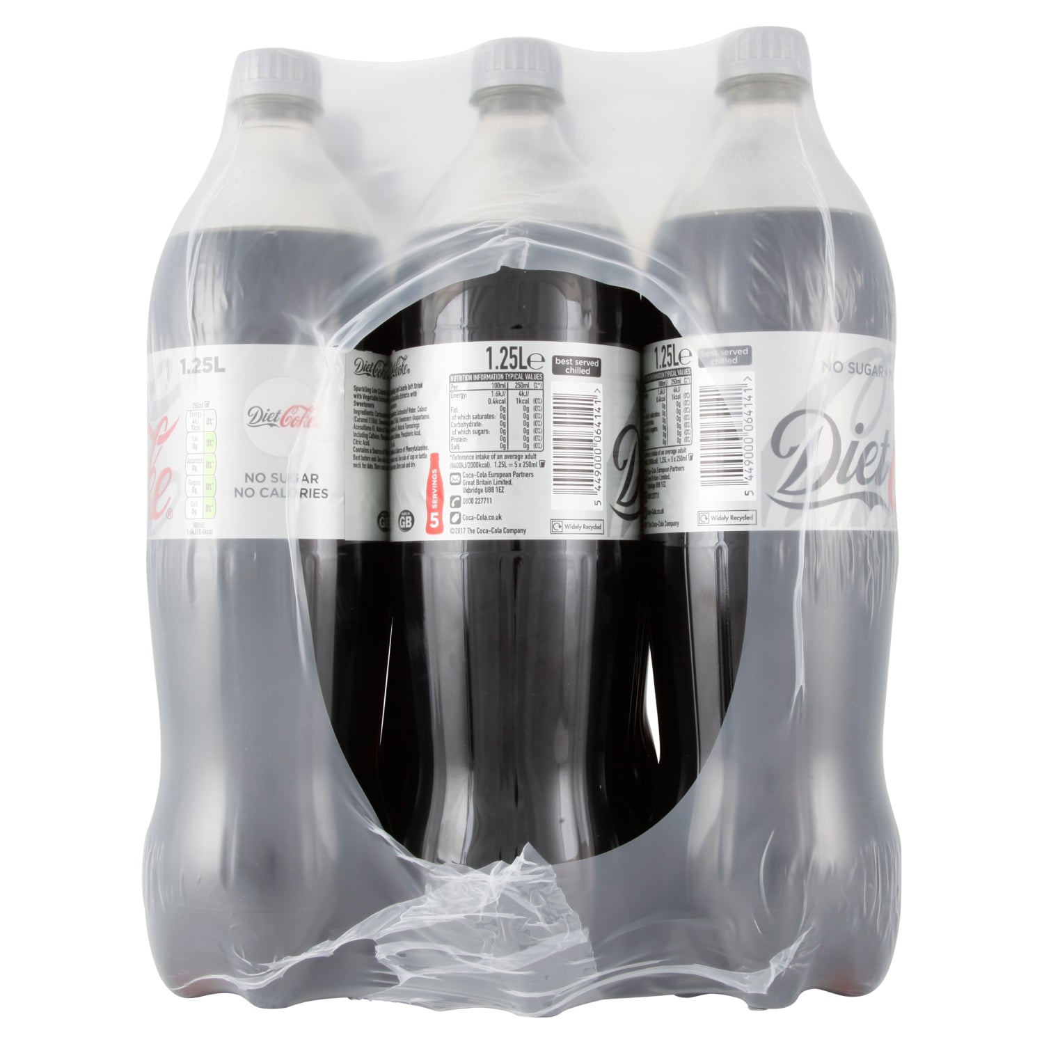 Diet Coke 1.25L - UK Food & Drink - 5449000064141