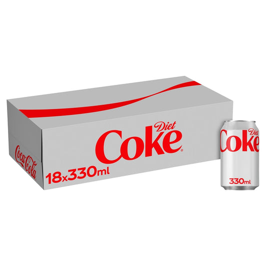 Diet Coke 18 x 330ml - UK Food & Drink - 5449000018915