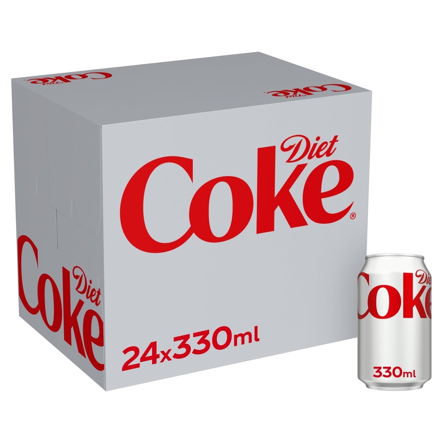 Diet Coke 24 x 330ml - UK Food & Drink - 5449000123855