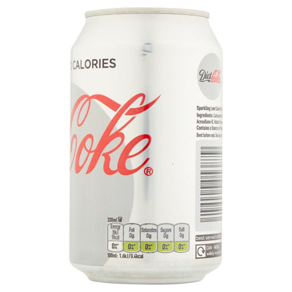 Diet Coke 330ml - UK Food & Drink - 5449000053879