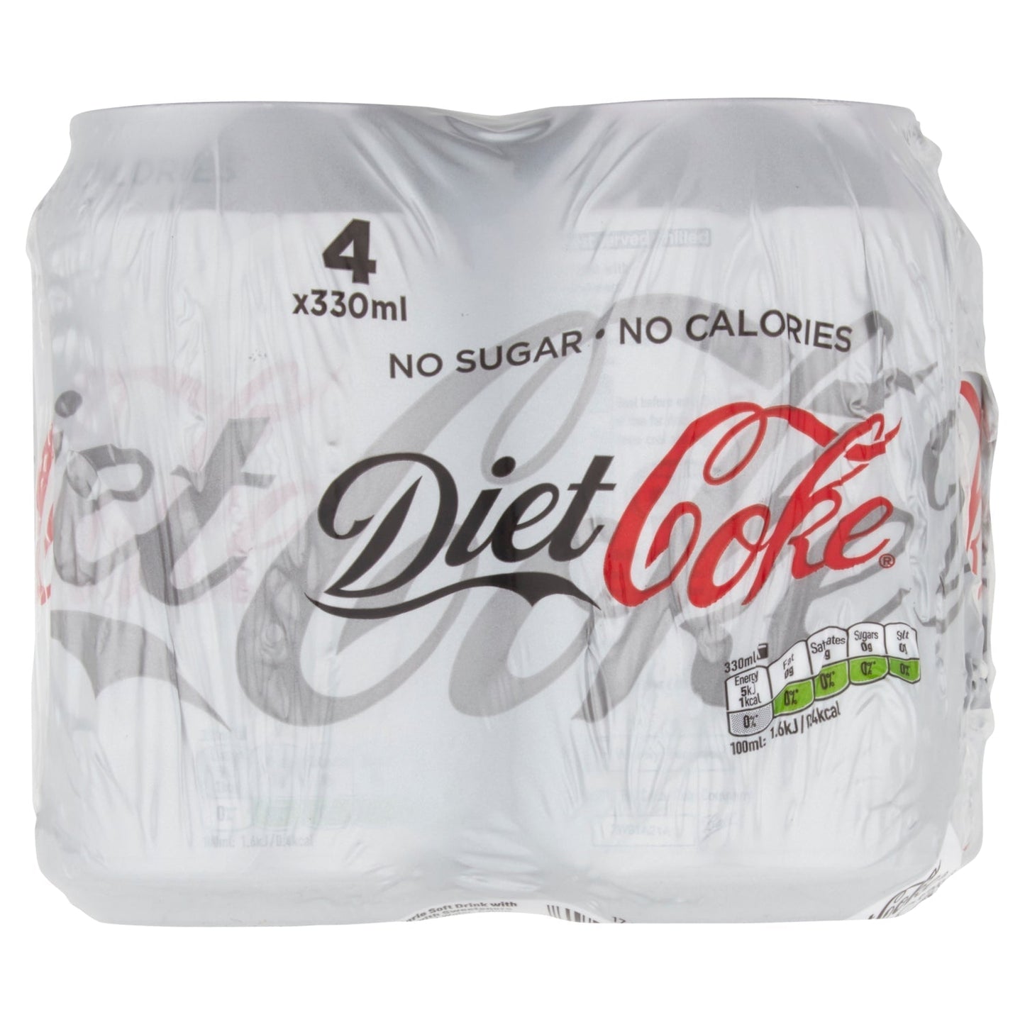 Diet Coke 4 x 330ml - UK Food & Drink - 5449000171481