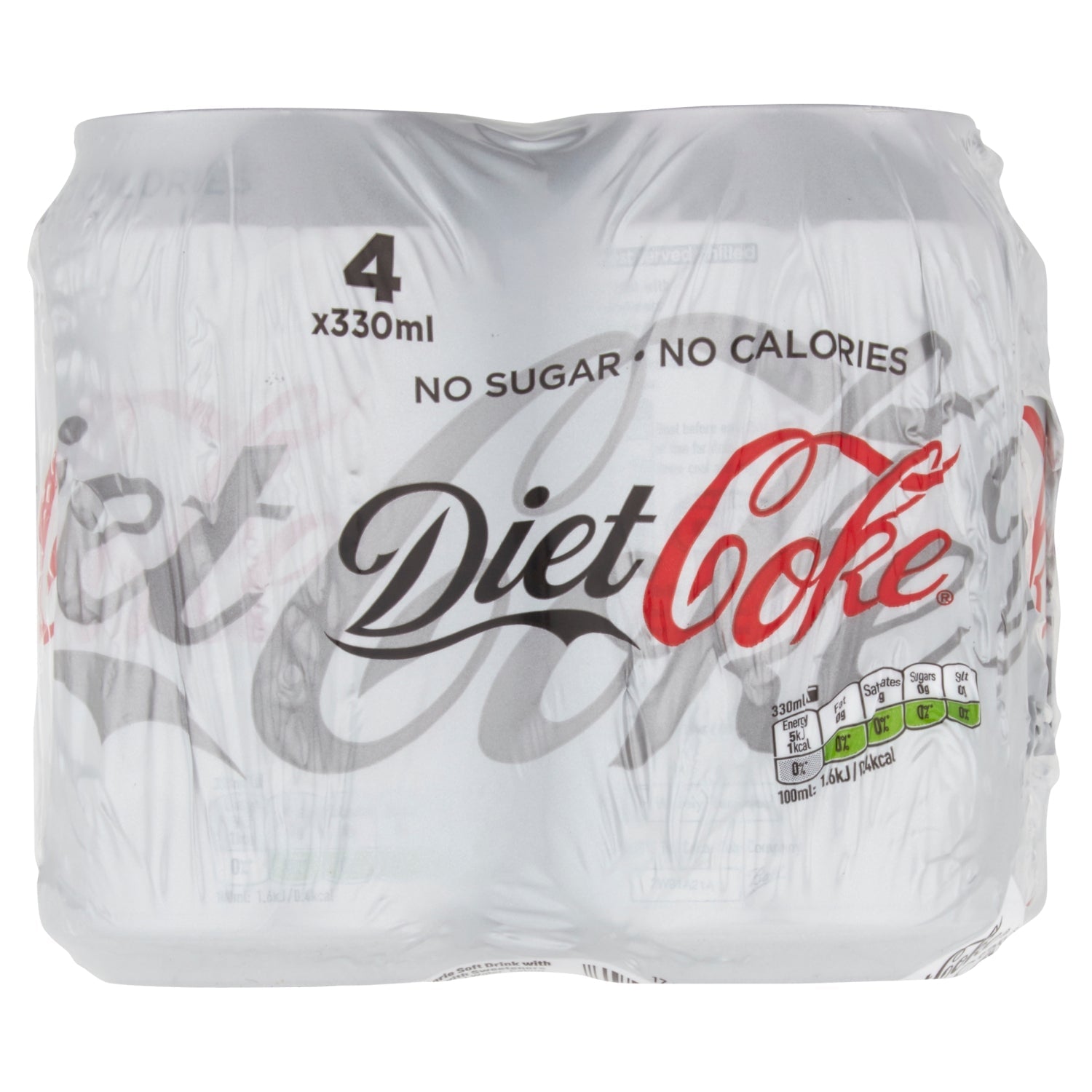 Diet Coke 4 x 330ml - UK Food & Drink - 5449000171481