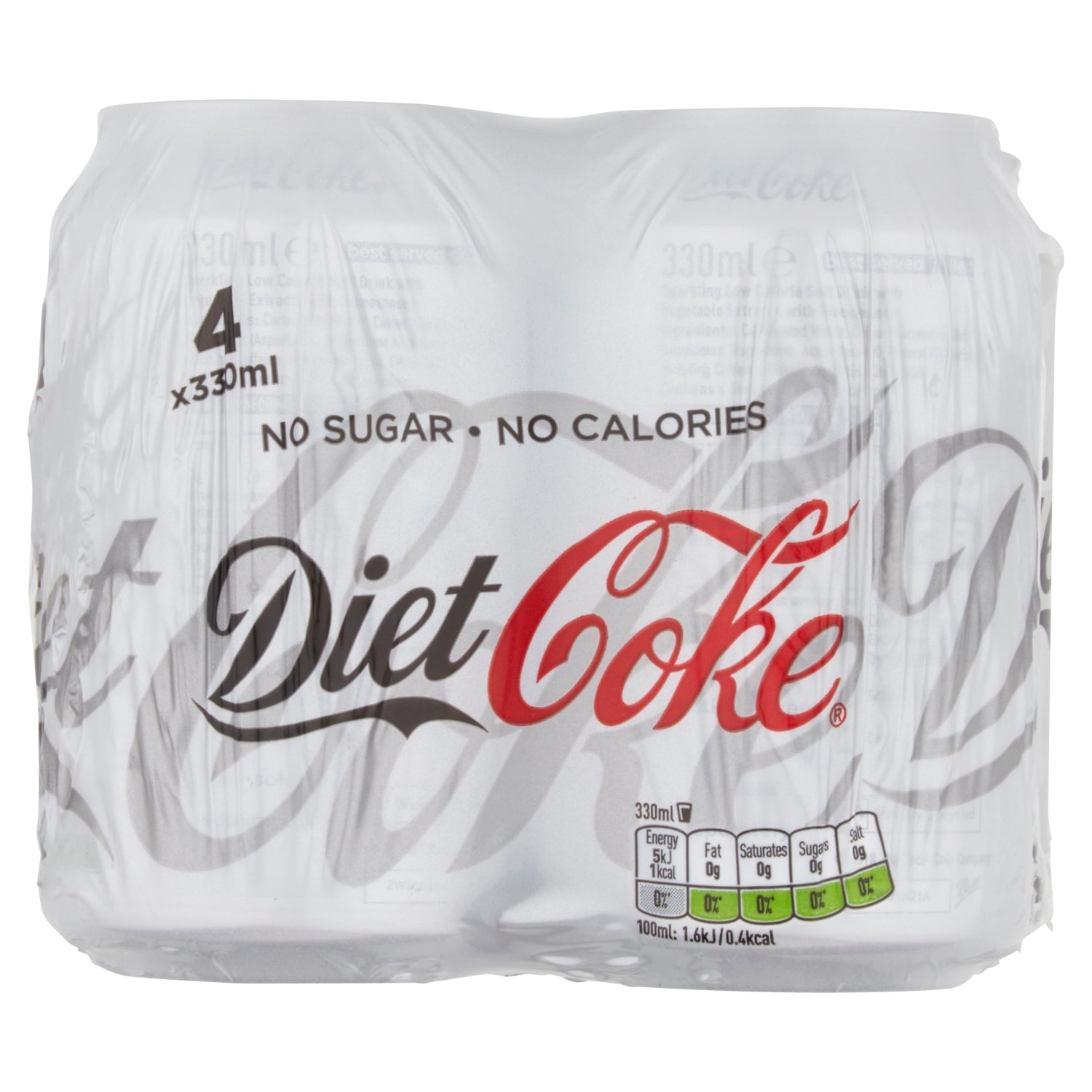 Diet Coke 4 x 330ml - UK Food & Drink - 5449000171481