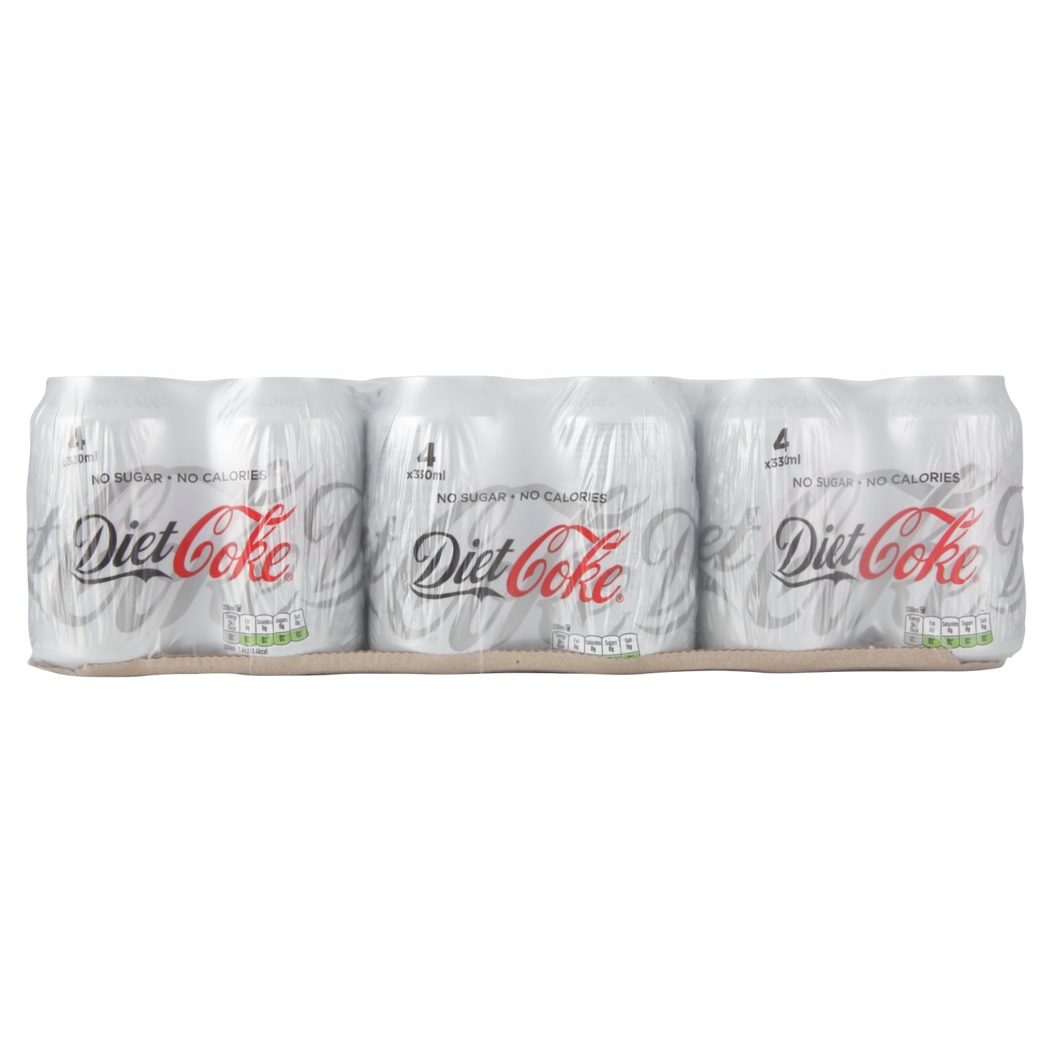 Diet Coke 4 x 330ml - UK Food & Drink - 5449000171481