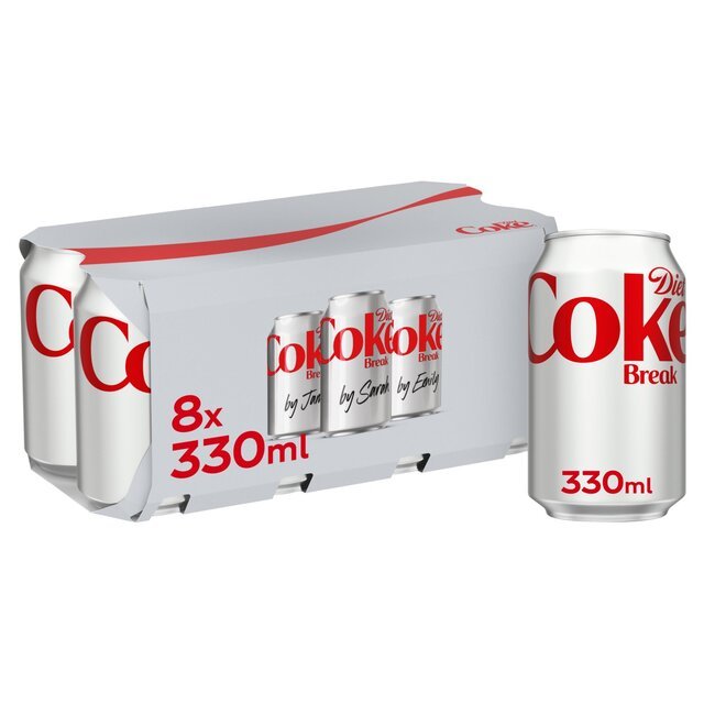 Diet Coke 8 x 330ml - UK Food & Drink - 5449000004451
